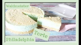 Philadelphia  No Bake  Waldmeister Torte  schnell amp einfach selber machen  Backlounge  Rezept [upl. by Natassia134]