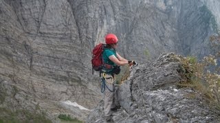 Via Ferrata Tordini Galligani Apuane Alps Tuscany [upl. by Ardnekahs]