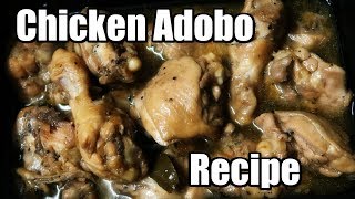 How To Cook Chicken Adobo  Filipino Food [upl. by Everest]