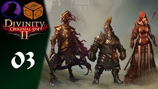 Lets Play Divinity Original Sin 2  Part 3  We Gets To Fights Stuffs [upl. by Rikahs238]