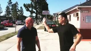 UFC Fighter Nate Diaz Stockton Slaps Dana White [upl. by Olzsal]