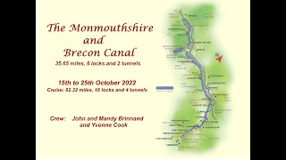 2022 October  Monmouthshire and Brecon Canal [upl. by Ecertal]