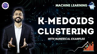 Kmedoids Clustering with Numerical Example  Machine Learning [upl. by Acinod]