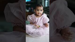 Evvare nuvvu telugusong telugumovies cutebaby babygirl trendingshorts editing [upl. by Eiznil]