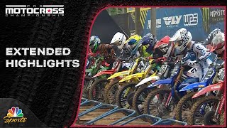 Pro Motocross 2024 EXTENDED HIGHLIGHTS Round 7 at Spring Creek  71324  Motorsports on NBC [upl. by Rowan]