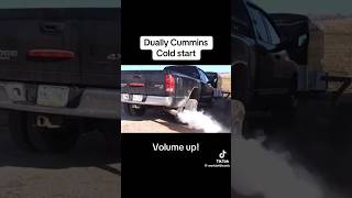 Dually 59 Cummins EXTREME Cold Start automobile dieselengine diesel dieseltruck truck [upl. by Acinnad]