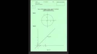 sujet maths bac tech pricipale 2024 tunisie amp correction [upl. by Attenohs]