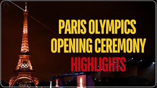 Paris Olympics 2024 Opening Ceremony Highlights French culture on display Nadal honoured and more [upl. by Dnalyag]