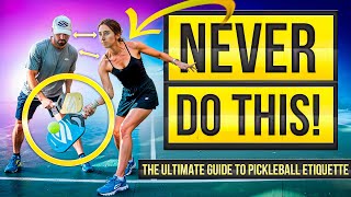 Pickleball ETIQUETTE 7 Unspoken Rules of the Pickleball Court [upl. by Winnah284]