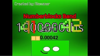 Numberblocks Band Millionths 4142 [upl. by Rakso91]