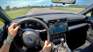 2022 Subaru BRZ 6MT vs 2022 Hyundai Veloster N DCT  BRZ Track Day Review [upl. by Asreht]