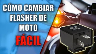 📌Como INSTALAR o cambiar FLASHER de DIRECCIONALES moto 🚀2020 [upl. by Nalyad]