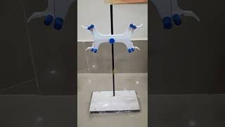 Burette stand and Burette for titration  How to assemble Burette stand for glass burette [upl. by Zannini]