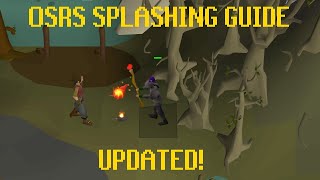 OSRS How To Splash  Splashing Guide 2024 [upl. by Ahsino]