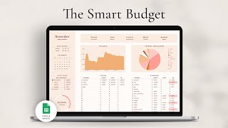 Budget Planner Spreadsheet for Google Sheets [upl. by Ligetti]