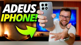 Adeus iPhone Xiaomi 14T Review As melhores câmeras [upl. by Sankey]