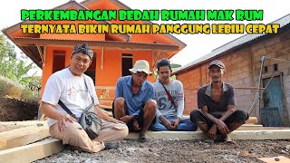 Perkembangan Bedah Rumah Mak Rum Ada Tambahan Untuk Pembuatan Dapur Rumah Akan Lebih Besar [upl. by Wester615]