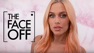 Lottie Tomlinson Makeup Tutorial GRWM  The Face Off  Cosmopolitan UK [upl. by Alarick]