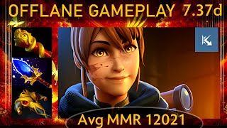 ⭐ 737d Marci KAD  22 KP  69 Offlane Gameplay  Dota 2 Top MMR [upl. by Per]