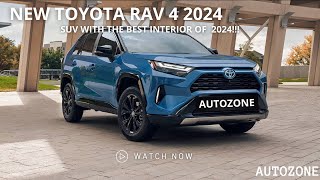 NEW TOYOTA RAV 4 2024 THE BEST SUV INTERIOR OF 2024 [upl. by Alhsa]