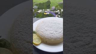 Lemon cake on a rainy day lemon lemoncake rainyday rain fyp authentic baking recipe [upl. by Meehsar]