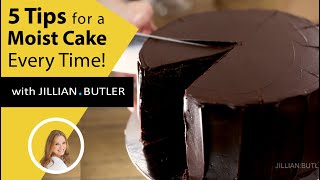 5 Moist Cake Tips that work Every Time  Never Dry Again [upl. by Palestine]