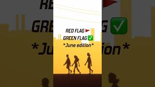 GreenRed Flags  june edition🚩 redflag music animation deku vocal shorts crossbridges june [upl. by Silvester276]