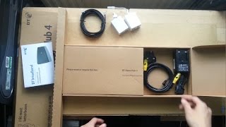 BT Home Hub 4 Unboxing  Unpackaging  BT Unlimited Broadband ADSL Version Non BT Infinity Version [upl. by Piane]