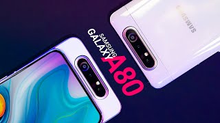 Samsung Galaxy A80  Unboxing en Español [upl. by Schild]