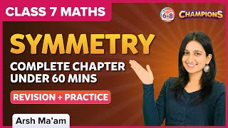 Symmetry  Under 60 mins  Chapter 12  Class 7  Maths  BYJUS [upl. by Koziel]