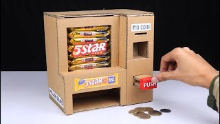 How To Make An Awesome Vending Machine From Cardboard  DIY Cardboard [upl. by Noraha49]