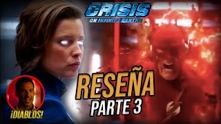 CRISIS EN TIERRAS INFINITAS Parte 3 Reseña I Increíble final y el AntiMonitor llega I DERIAN03 [upl. by Enyale]