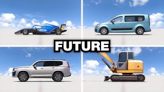 The Future Cars Of BeamNG [upl. by Alleda]