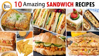 10 Amazing Sandwich Recipes By Food Fusion [upl. by Rap787]