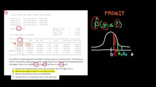 ECONOMETRICS  Probit Regression  Interpretation [upl. by Millhon]