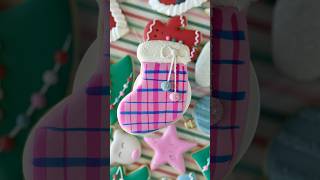 Stockings 2 Ways 🎄✨ enlightenedbakery royalicing sugarcookies christmas2024 cookies [upl. by Ewald]