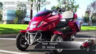 MCD300 TKB Sunny 300cc Roadrunner 3 wheels Trike Motorcycle at ScooterDepotus for 3999 [upl. by Gladdie254]