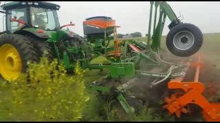 AMAZONE CATROS DISC HARROW  local Demo in South Africa [upl. by Marigolda26]