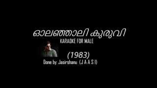 Olanjali kuruvi1983 Karaoke for male [upl. by Goar346]