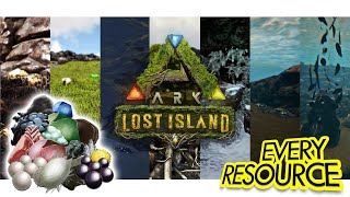 The BEST Resource Locations on Lost Island [upl. by Nawad]