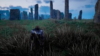 Aveberie Megaliths standing stones in Hamtunscire Assassin’s Creed Valhalla [upl. by Schroer]