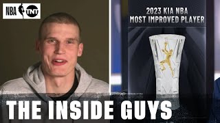 Lauri Markkanen Wins The 202223 Kia Most Improved Player  NBA on TNT [upl. by Lilllie]