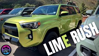 FINALLY 2022 4Runner TRD PRO in Lime Rush [upl. by Queridas]