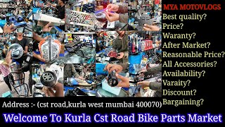 Kurla bike market  bike accessories [upl. by Darbie]