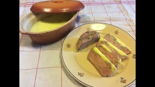 Recette de MON FOIE GRAS maison mi cuit « inratable » [upl. by Suivatal]