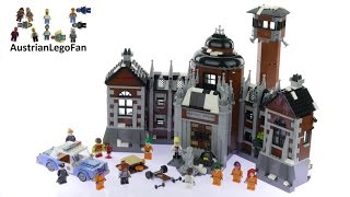 Lego Batman Movie 70912 Arkham Asylum  Lego Speed Build Review [upl. by Erdrich563]