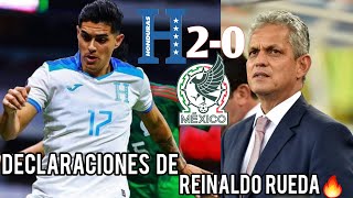 REINALDO RUEDA HABLA SOBRE LA VICTORIA ANTE MÉXICO🇲🇽🔥 Honduras 2 vs México 0 Liga de Naciones [upl. by Etti615]