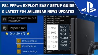 PS4 PPPwn Exploit Easy Setup on Windows amp The Latest Jailbreak News [upl. by Brazee]