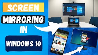 Windows 10 Wireless Display Turn Your PC into a Screen Mirroring Hub [upl. by Enelrak]