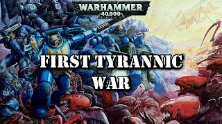 Warhammer 40k Lore The First Tyrannic War Ultramarines v Tyranids [upl. by Eecak]